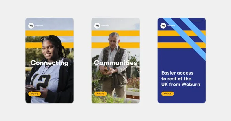 EWR socials design - connecting communities
