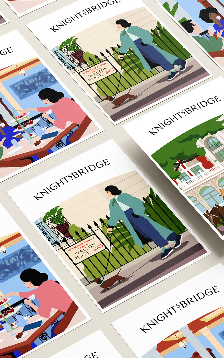 Knightsbridge Illustration layout